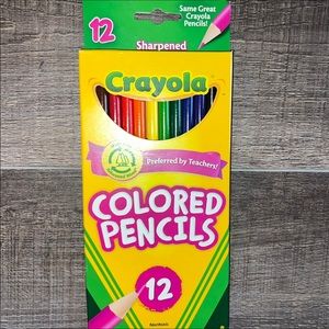 💞 New 12-Pack Crayola Colored Pencils